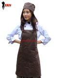  Tạp Dề Yếm Nâu 