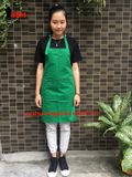  Tạp dề yếm xanh lá lung linh 