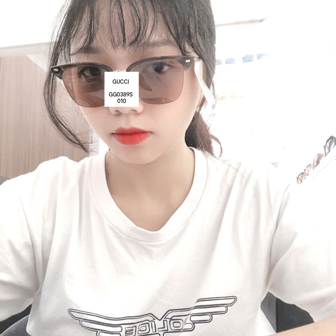 Kính mát GUCCI GG0389S 010 Đồi mồi Gucci Eyewear | Giảm 20  display picture 3