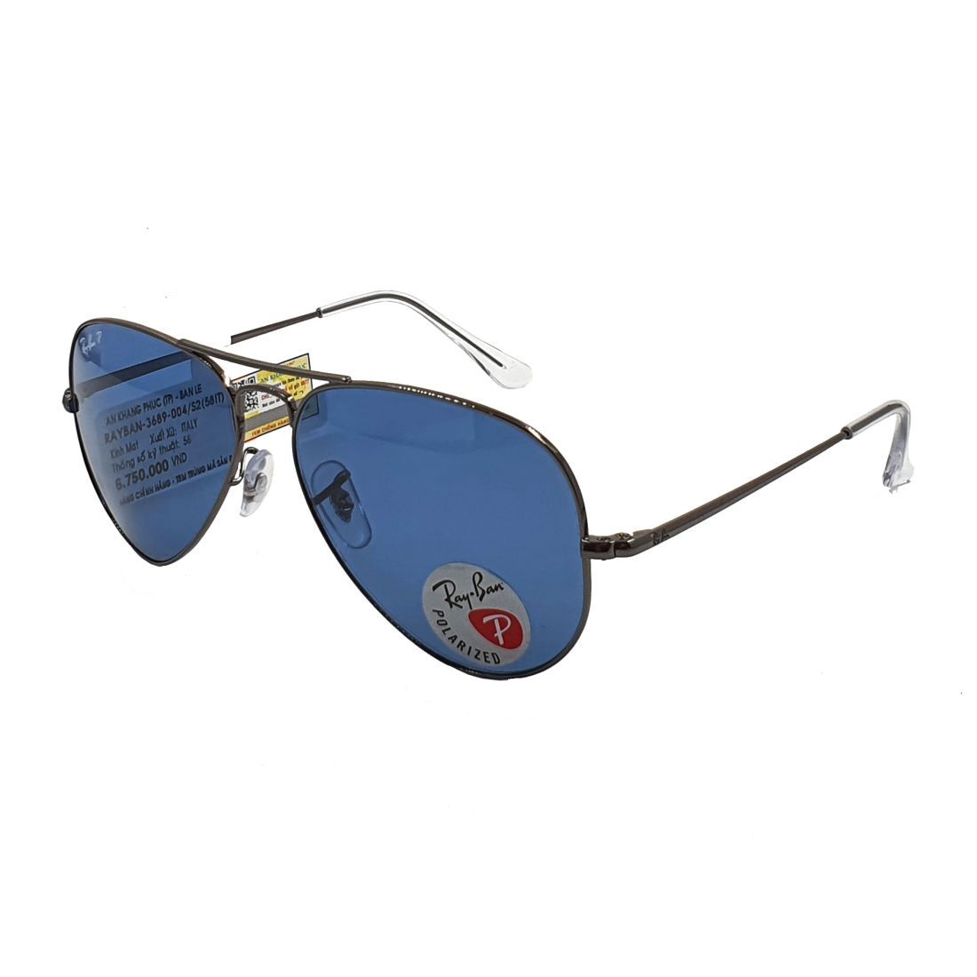  Kính mát RAYBAN RB3689 004/S2 + Tặng phiếu mua hàng trị giá 500.000 vnđ 