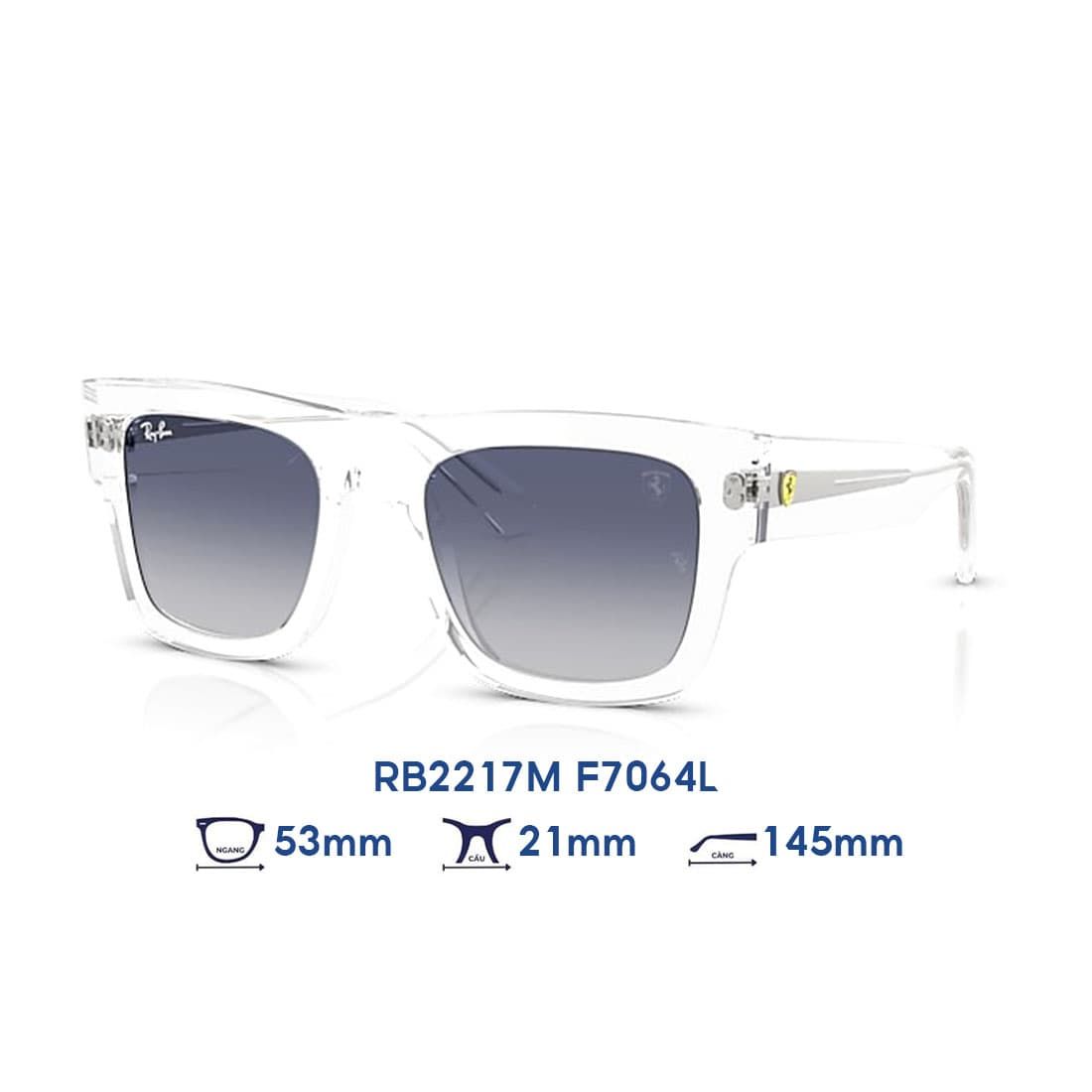  Kính mát RAYBAN Scuderia Ferrari RB2217M F7064L 