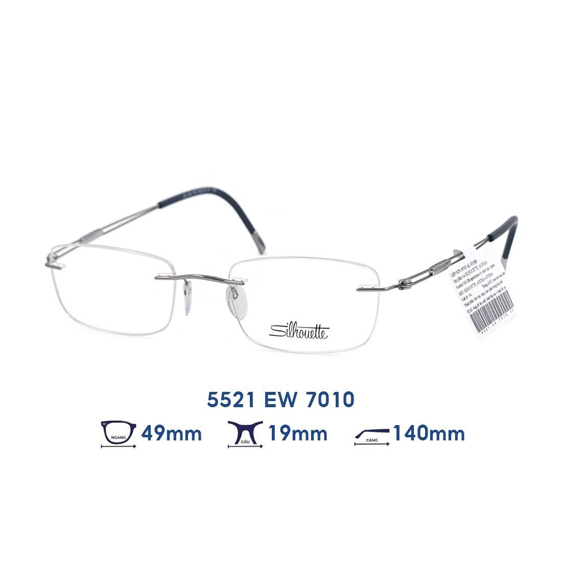  Gọng kính SILHOUETTE 5521 EW 7010 