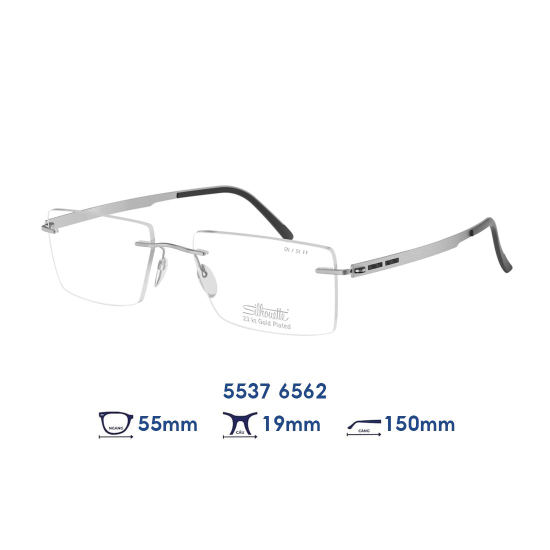  Gọng kính SILHOUETTE 5537 6562 