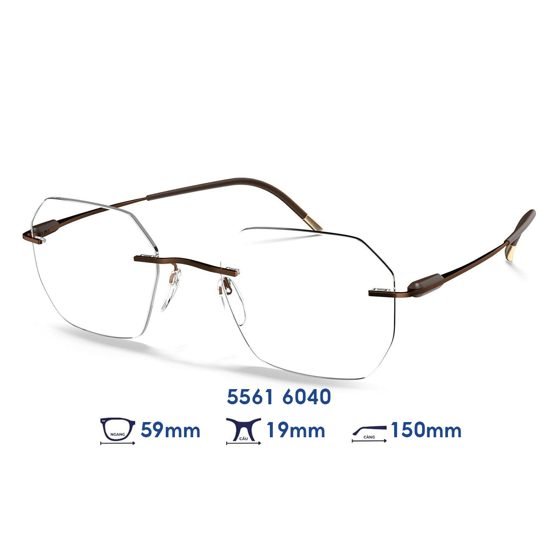  Gọng kính SILHOUETTE 5561 6040 