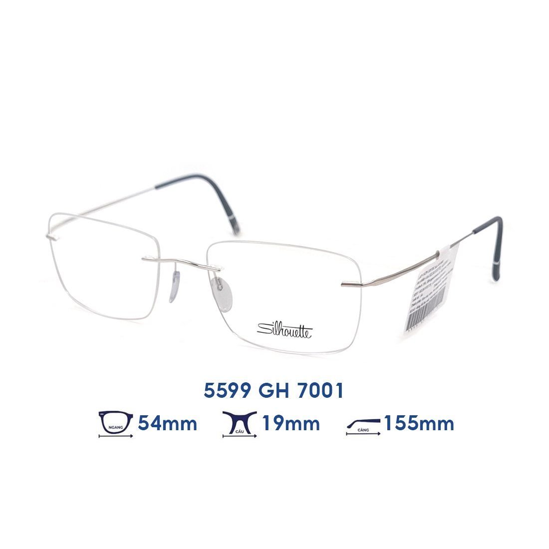  Gọng kính SILHOUETTE 5599 GH 7001 