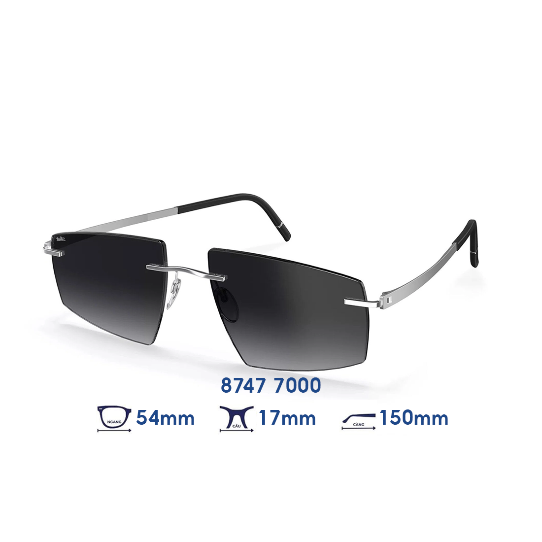  Kính mát SILHOUETTE 8747 7000 