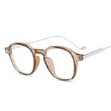  Mắt kính sarifa gọng PC chống ánh sáng xanh phong cách Hàn Quốc cổ điển Tr90 