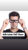  [ CÓ ĐỘ CẬN ] Mắt kính chơi thể thao chơi bóng đá có độ sẵn 0-6 độ CHỐNG GÃY MÀU TRẮNG 