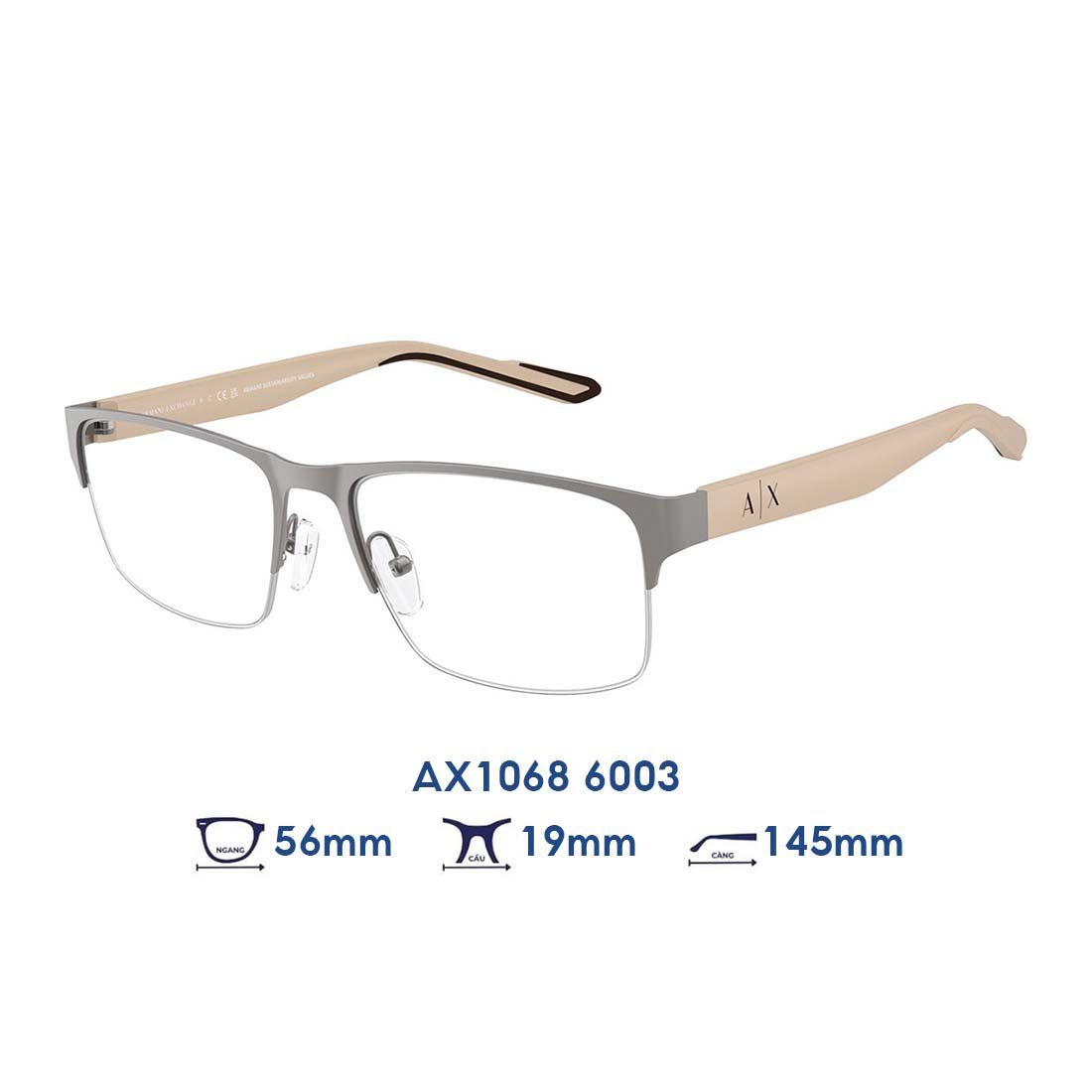  Gọng kính Armani Exchange AX1068 6003 