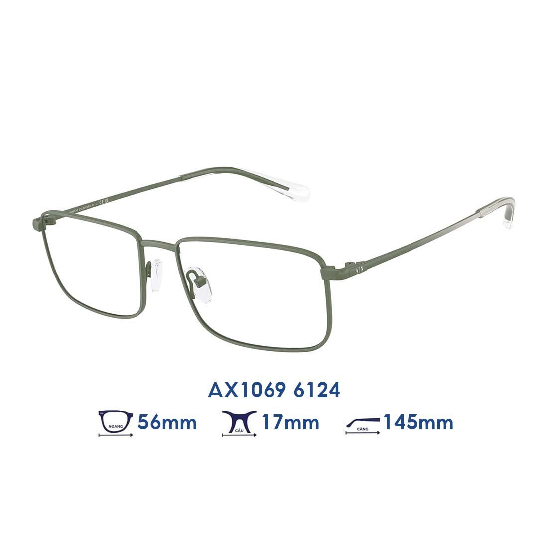  Gọng kính Armani Exchange AX1069 6124 