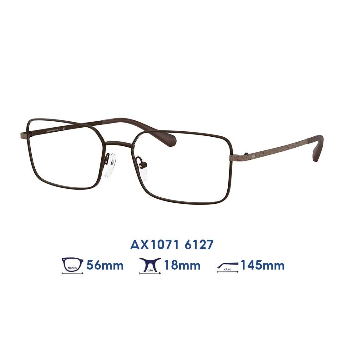  Gọng kính Armani Exchange AX1071 6127 