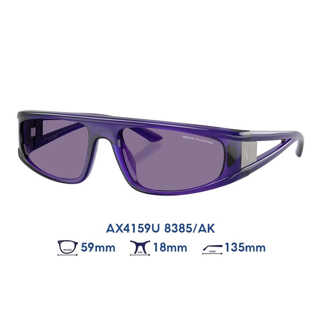  Kính mát Armani Exchange AX4159U 8385/AK 