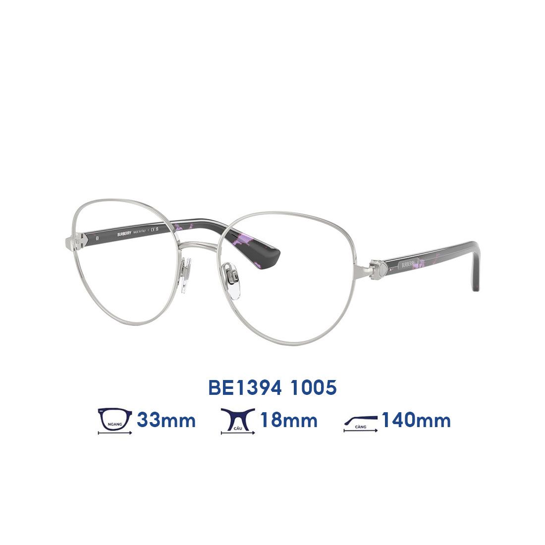  Gọng kính BURBERRY BE1394 1005 
