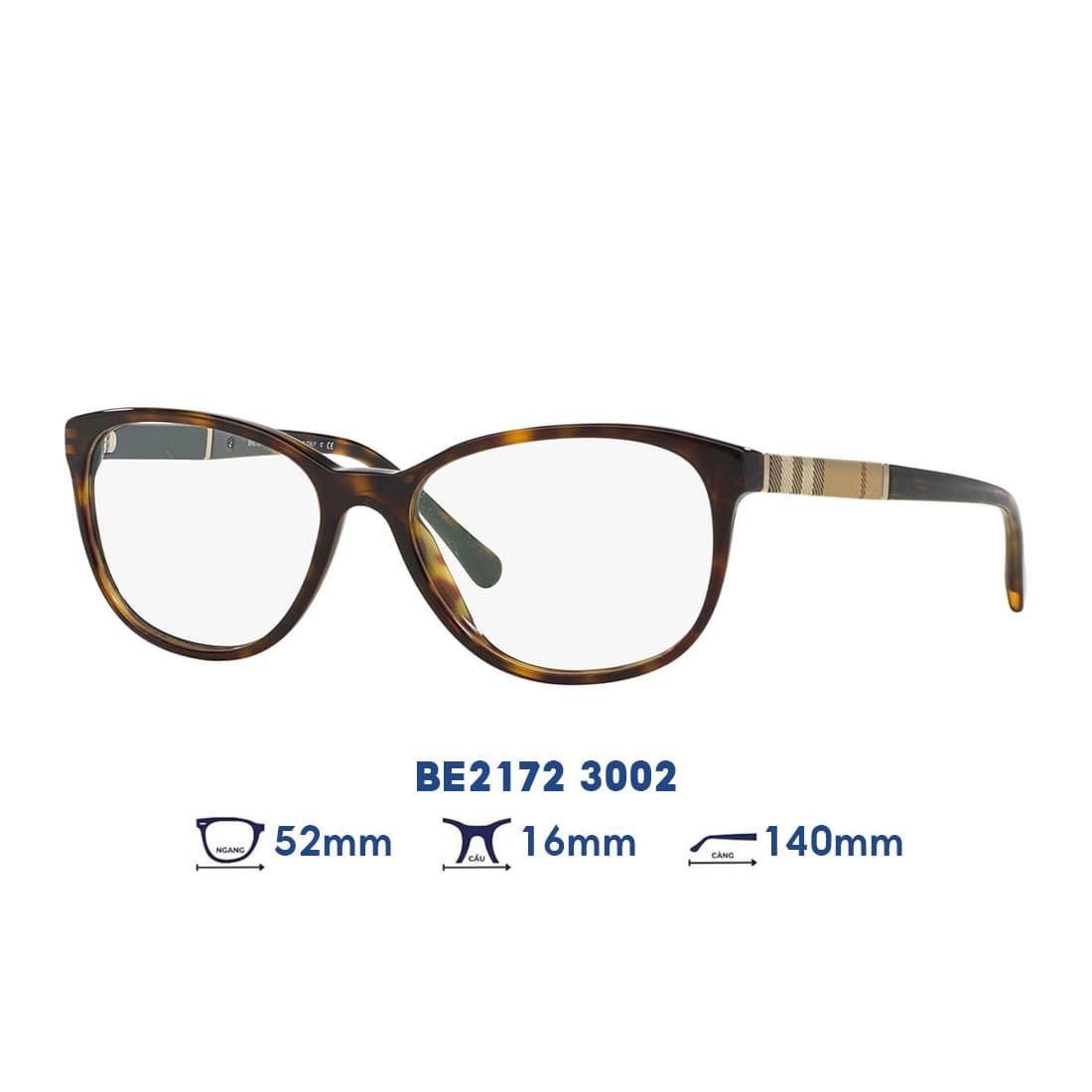  Gọng kính BURBERRY BE2172 3002 