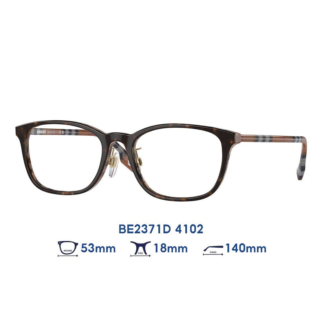  Gọng kính BURBERRY BE2371D 4102 