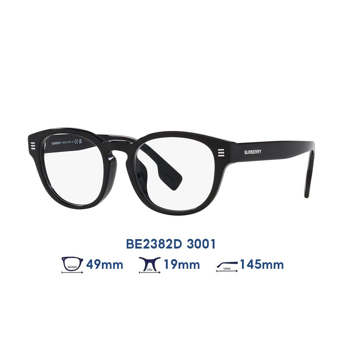  Gọng kính BURBERRY BE2382D 3001 
