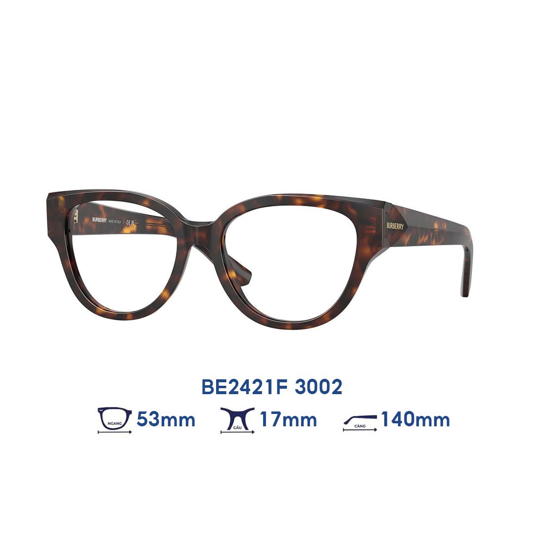  Gọng kính BURBERRY BE2421F 3002 