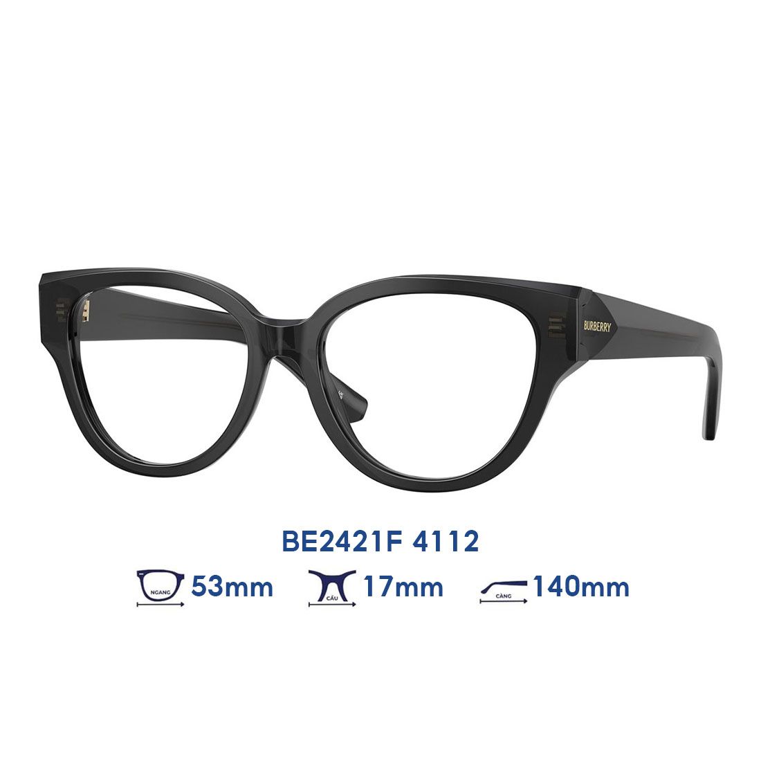  Gọng kính BURBERRY BE2421F 4112 
