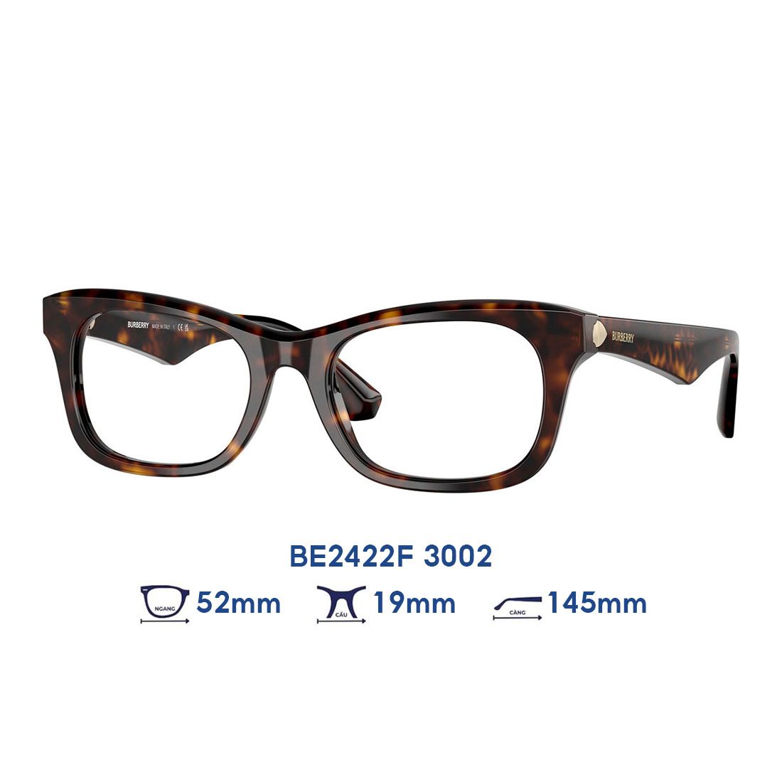  Gọng kính BURBERRY BE2422F 3002 