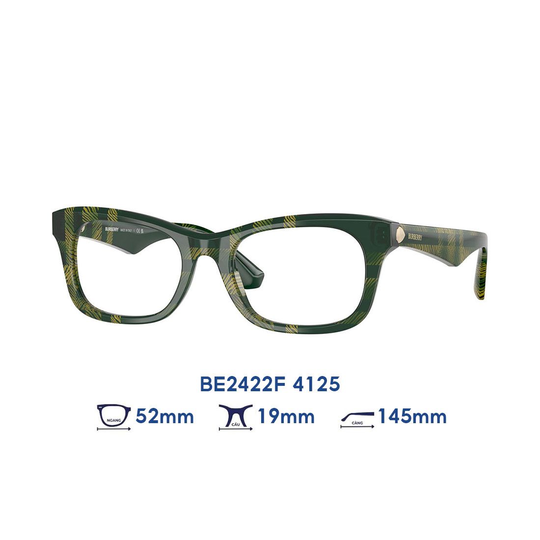  Gọng kính BURBERRY BE2422F 4125 