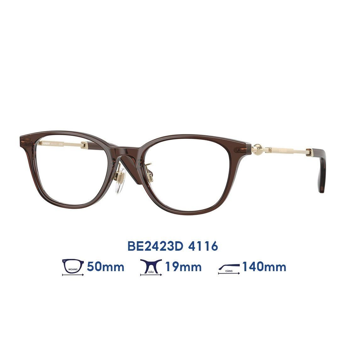  Gọng kính BURBERRY BE2423D 4116 