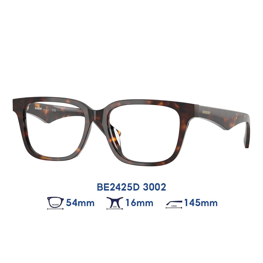  Gọng kính BURBERRY BE2425D 3002 