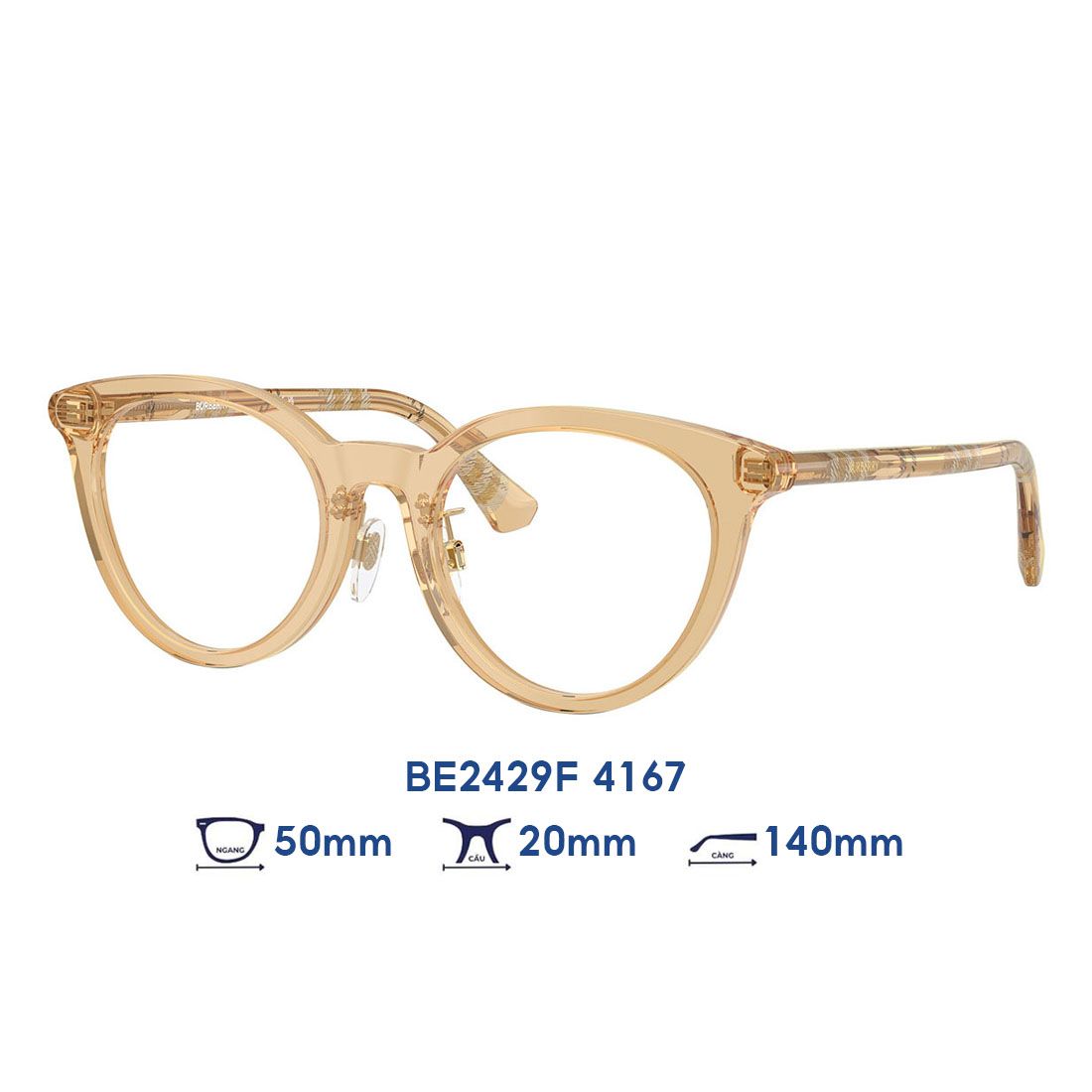  Gọng kính BURBERRY BE2429F 4167 