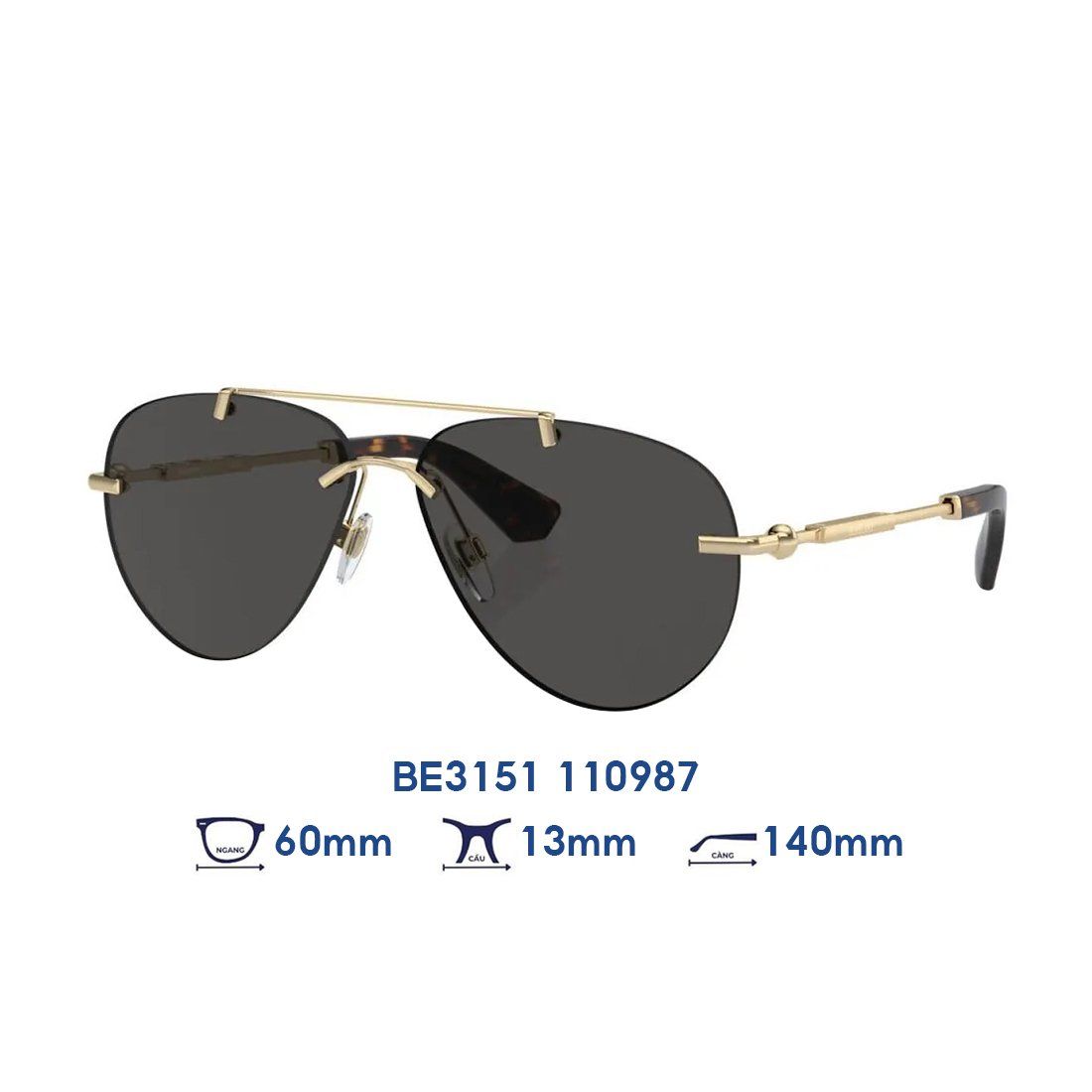  Kính mát BURBERRY B3151 1109/87 