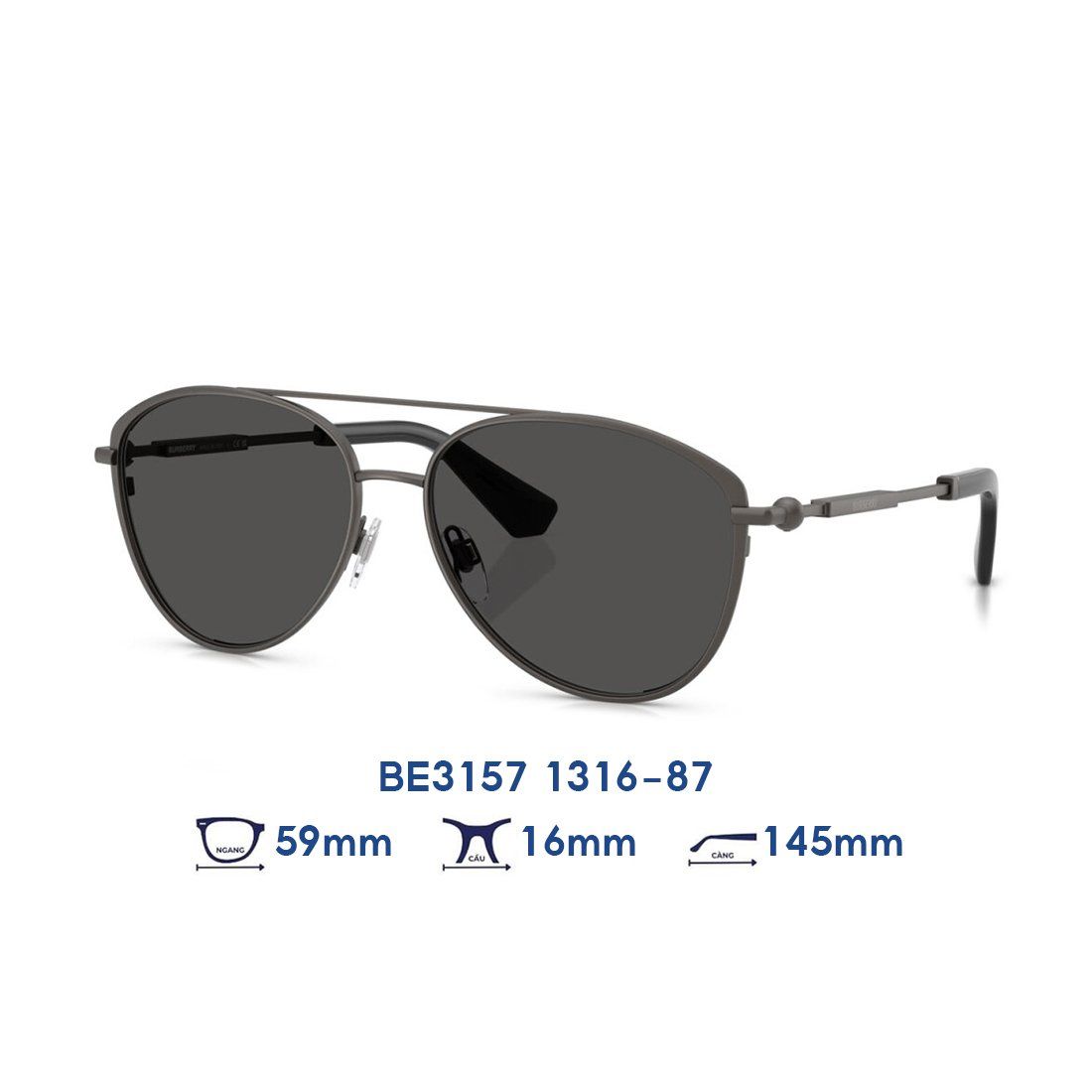  Kính mát BURBERRY BE3157 1316/87 