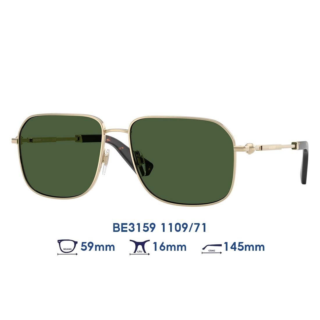  Kính mát Burberry BE3159 1109/71 