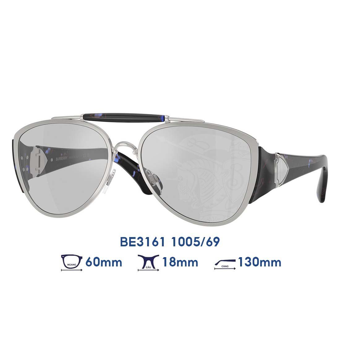  Kính mát Burberry BE3161 1005/69 