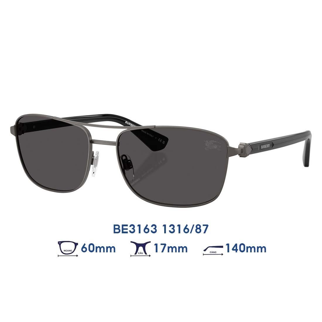 Kính mát Burberry BE3163 1316/87 