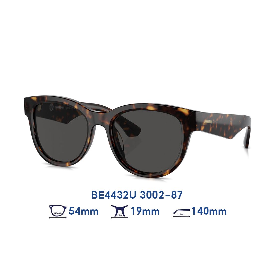  Kính mát BURBERRY BE4432U 3002/87 