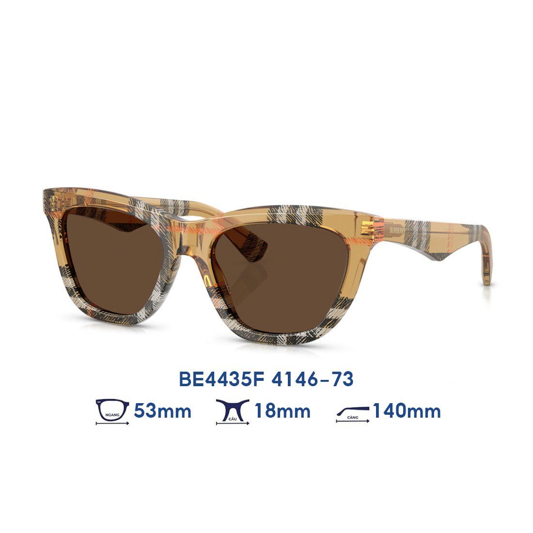  Kính mát BURBERRY BE4435F 4146/73 