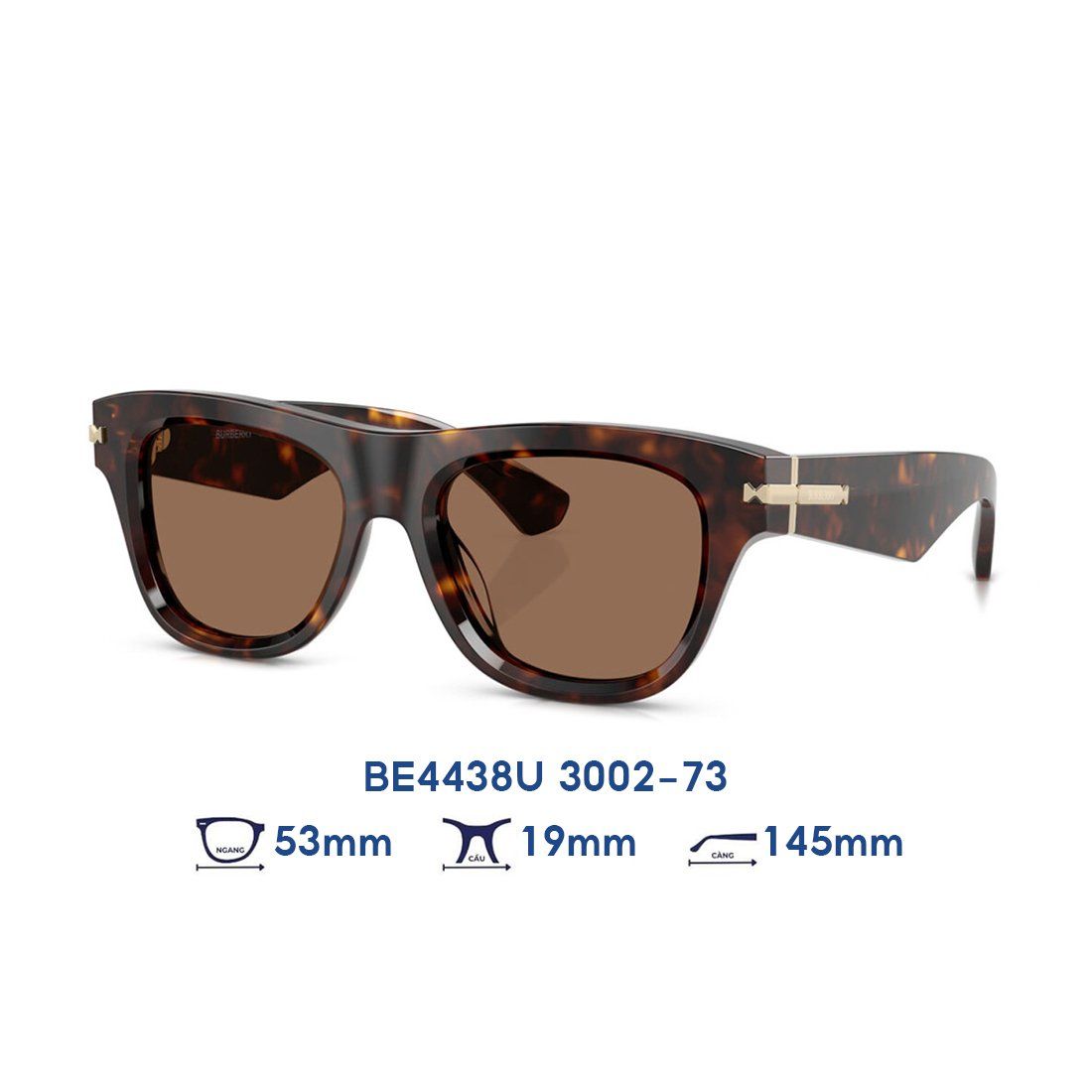  Kính mát BURBERRY BE4438U 3002/73 