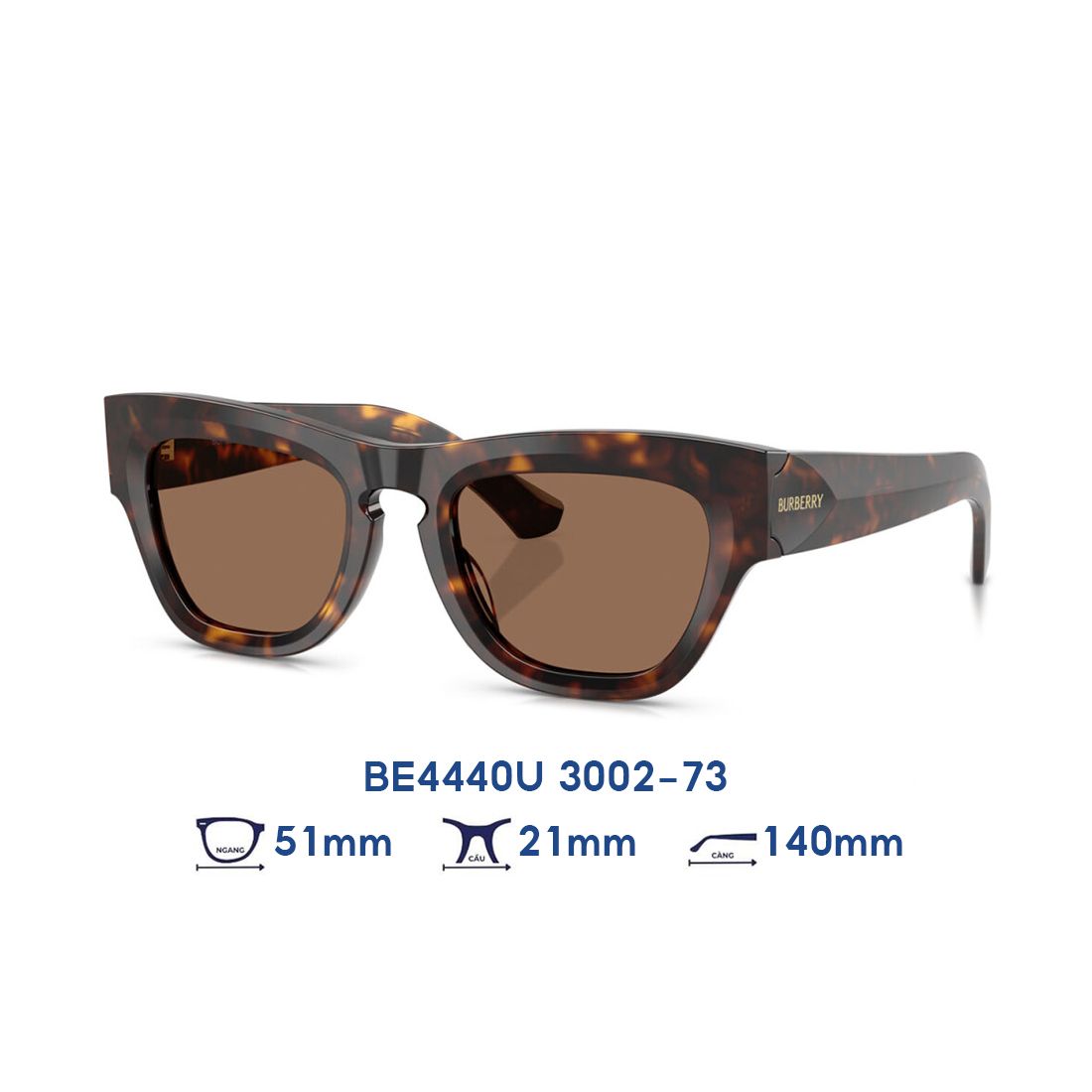  Kính mát BURBERRY BE4440U 3002/73 