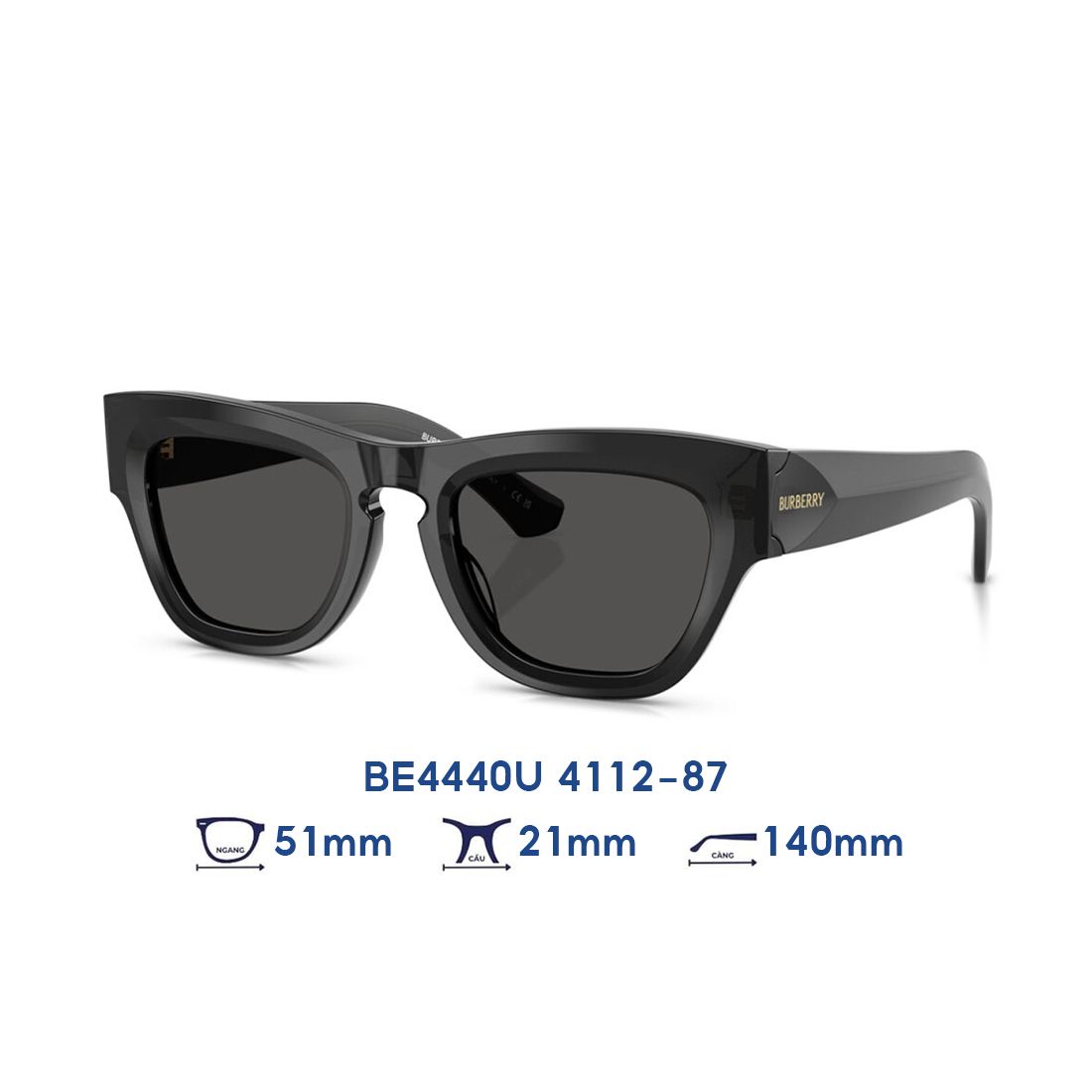  Kính mát BURBERRY BE4440U 4112/87 