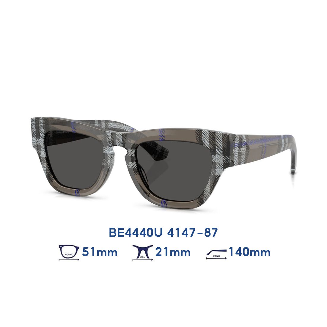  Kính mát BURBERRY BE4440U 4147/87 