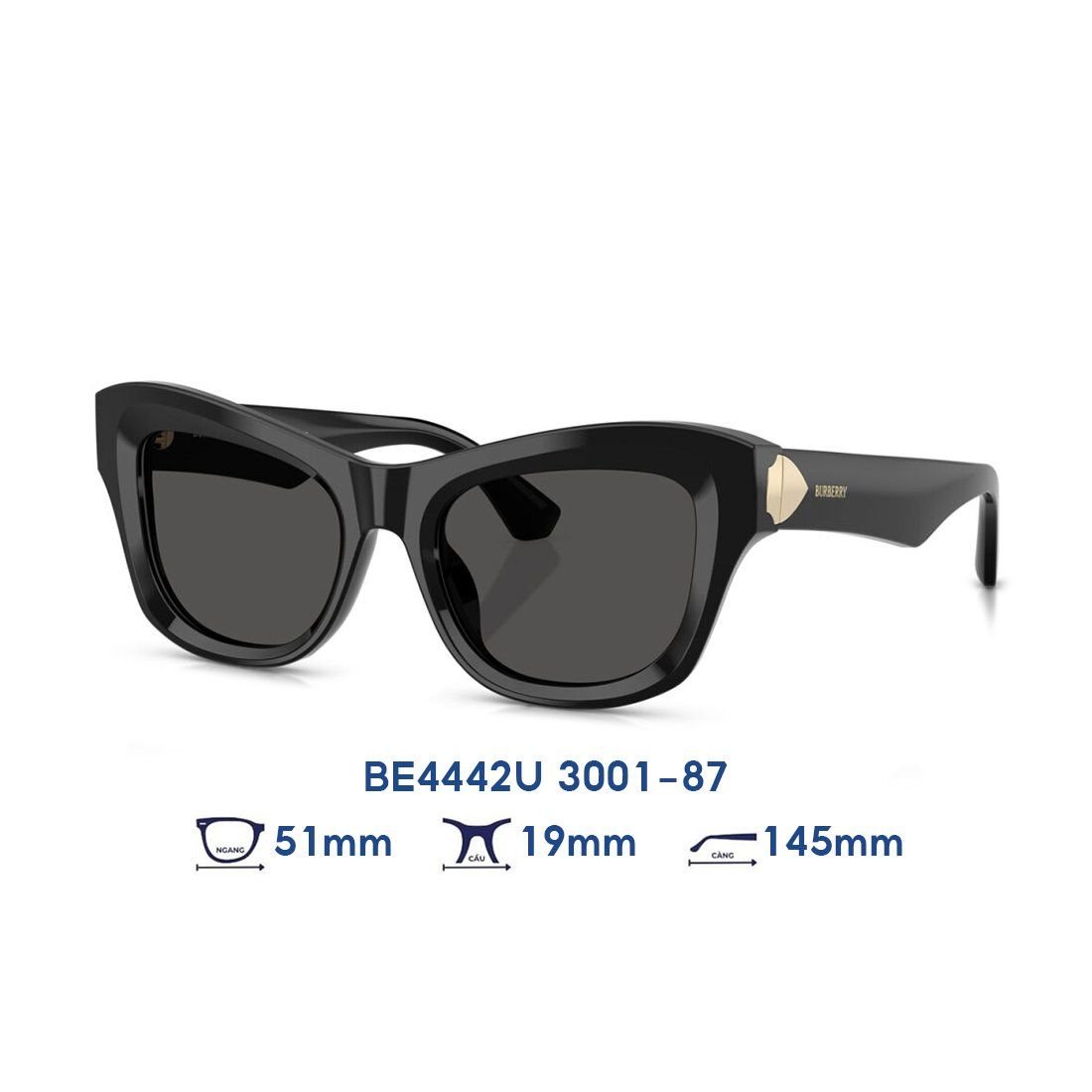  Kính mát BURBERRY BE4442U 3001/87 