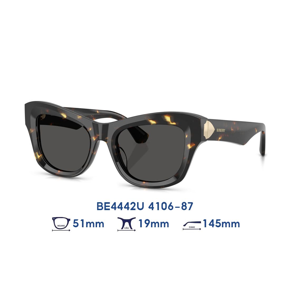  Kính mát BURBERRY BE4442U 4106/87 