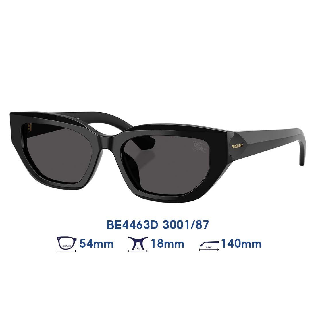  Kính mát Burberry BE4463D 3001/87 