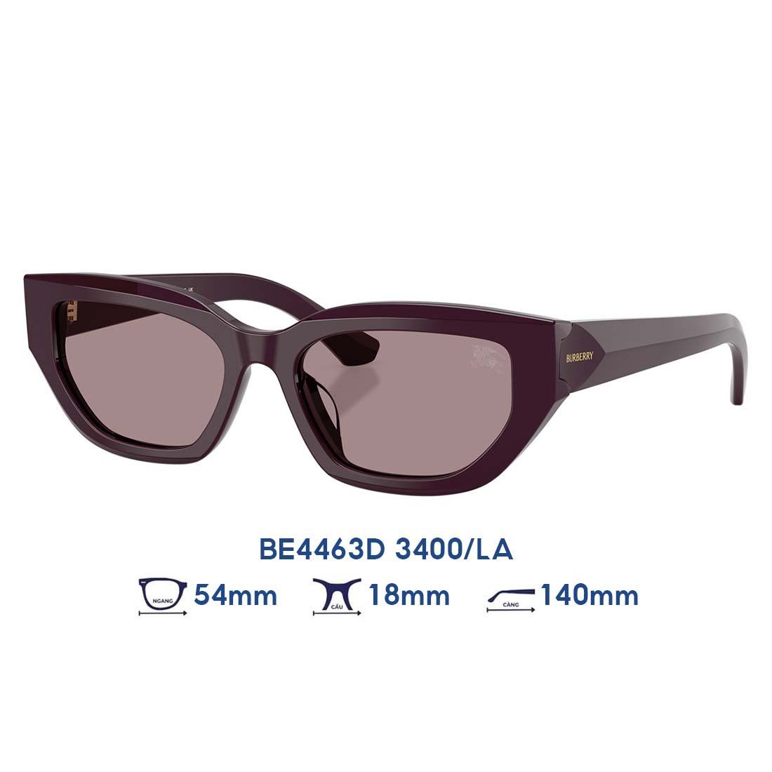  Kính mát Burberry BE4463D 3400/LA 