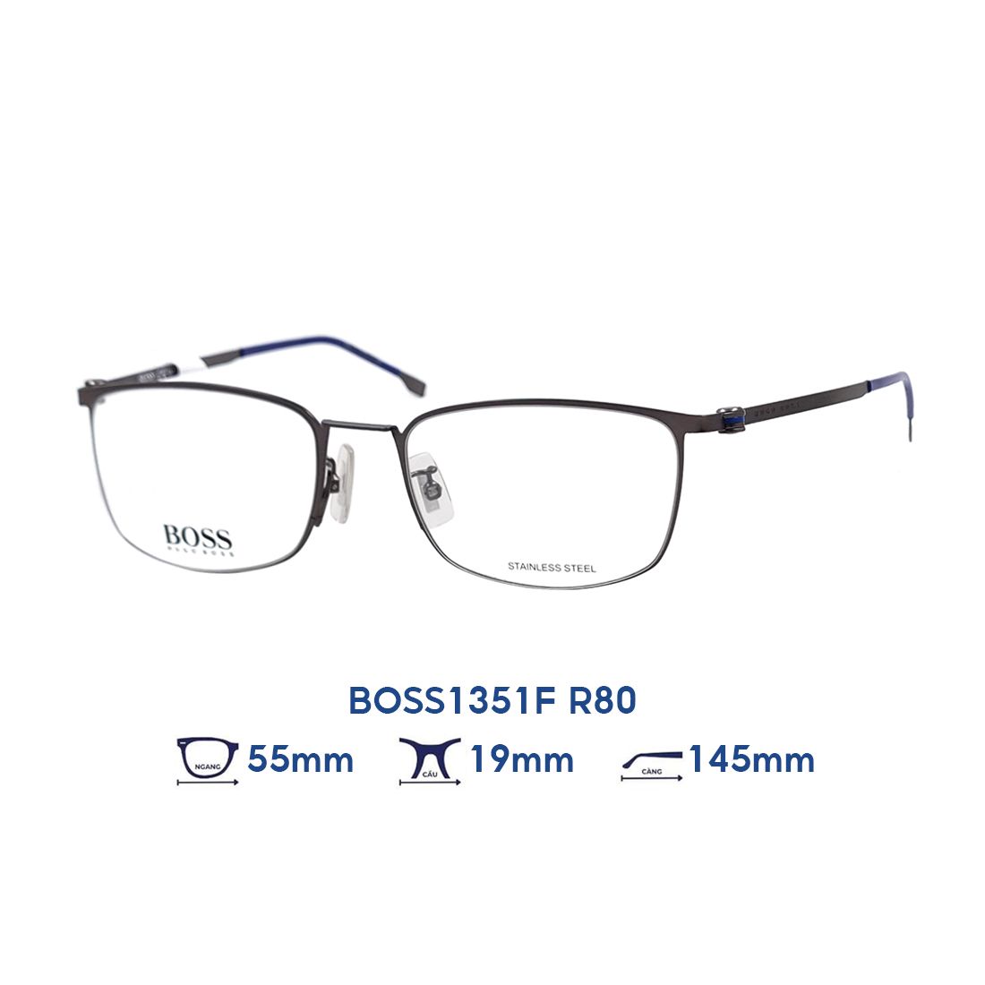  Gọng kính HUGO BOSS BOSS1351F R80 