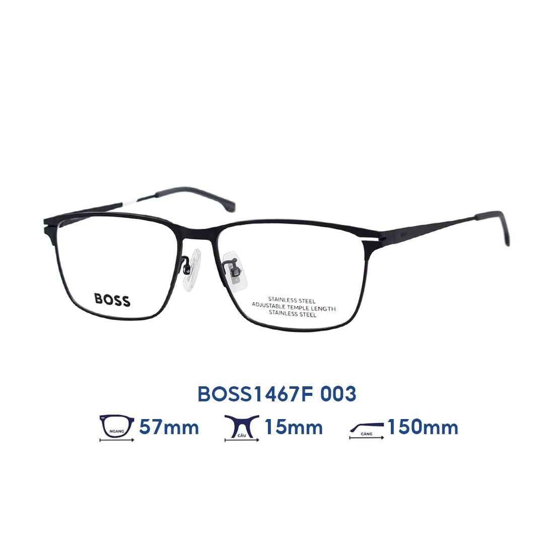  Gọng kính HUGO BOSS BOSS1467F 003 