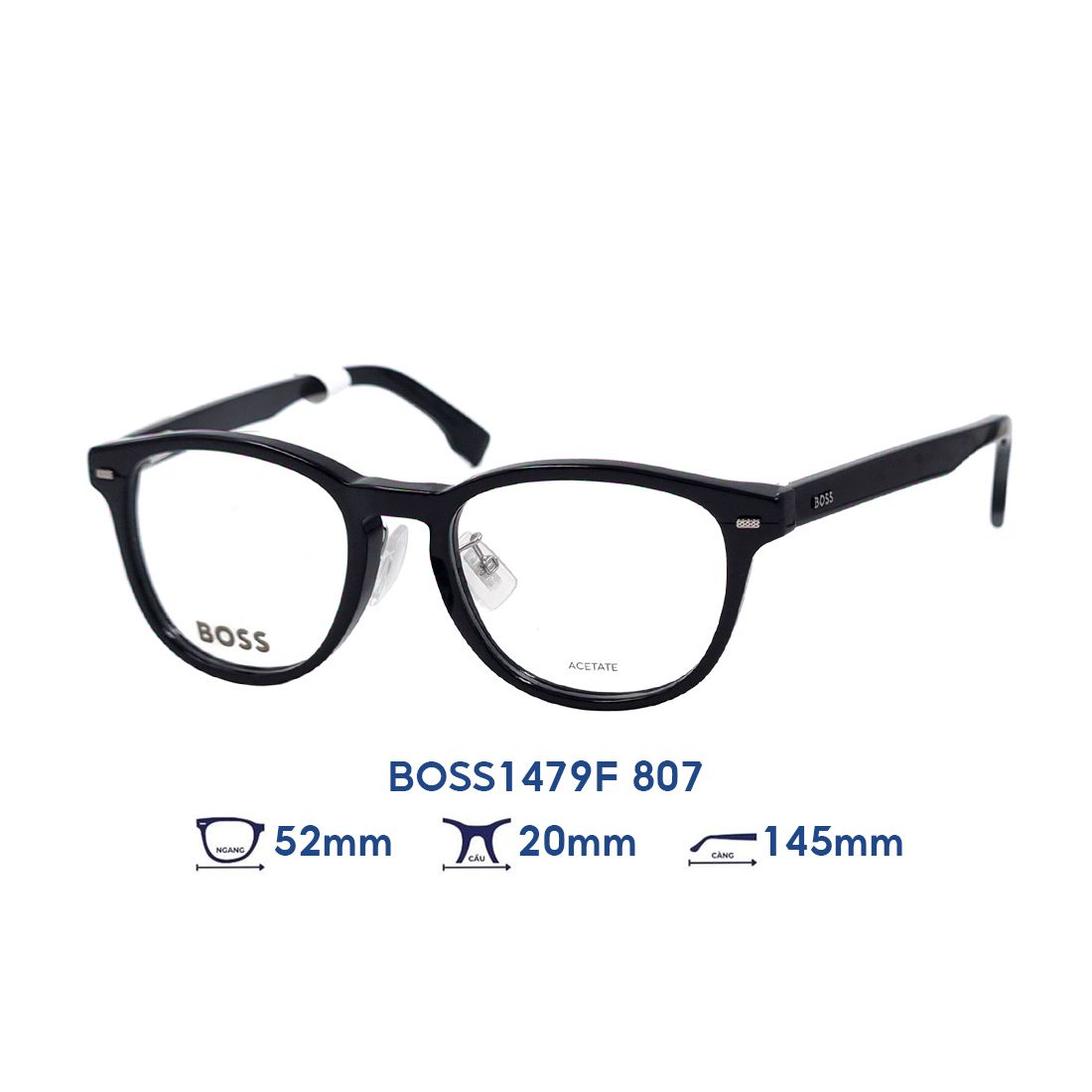  Gọng kính HUGO BOSS BOSS1479F 807 