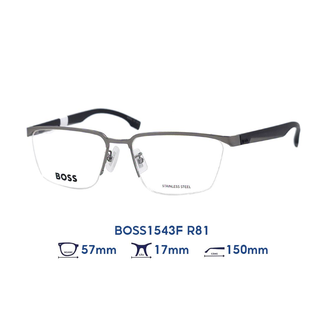 Gọng kính HUGO BOSS BOSS1543F R81 