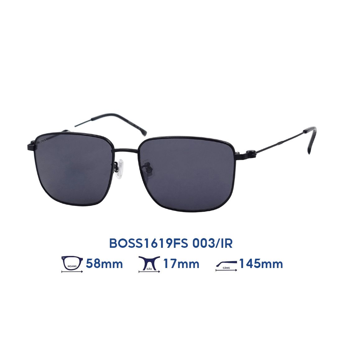  Kính mát HUGO BOSS BOSS1619FS 003/IR 