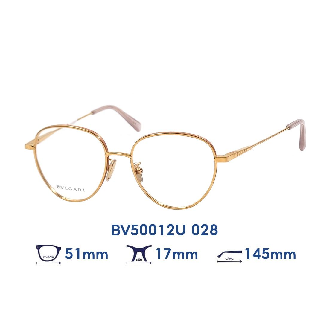  Gọng kính BVLGARI BV50012U 028 
