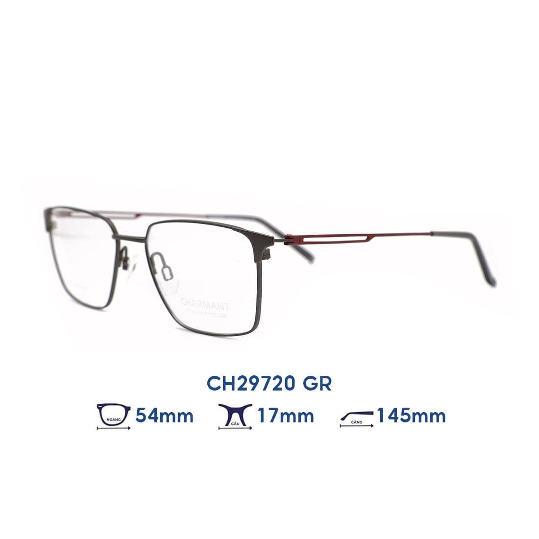  Gọng kính CHARMANT CH29720 GR 