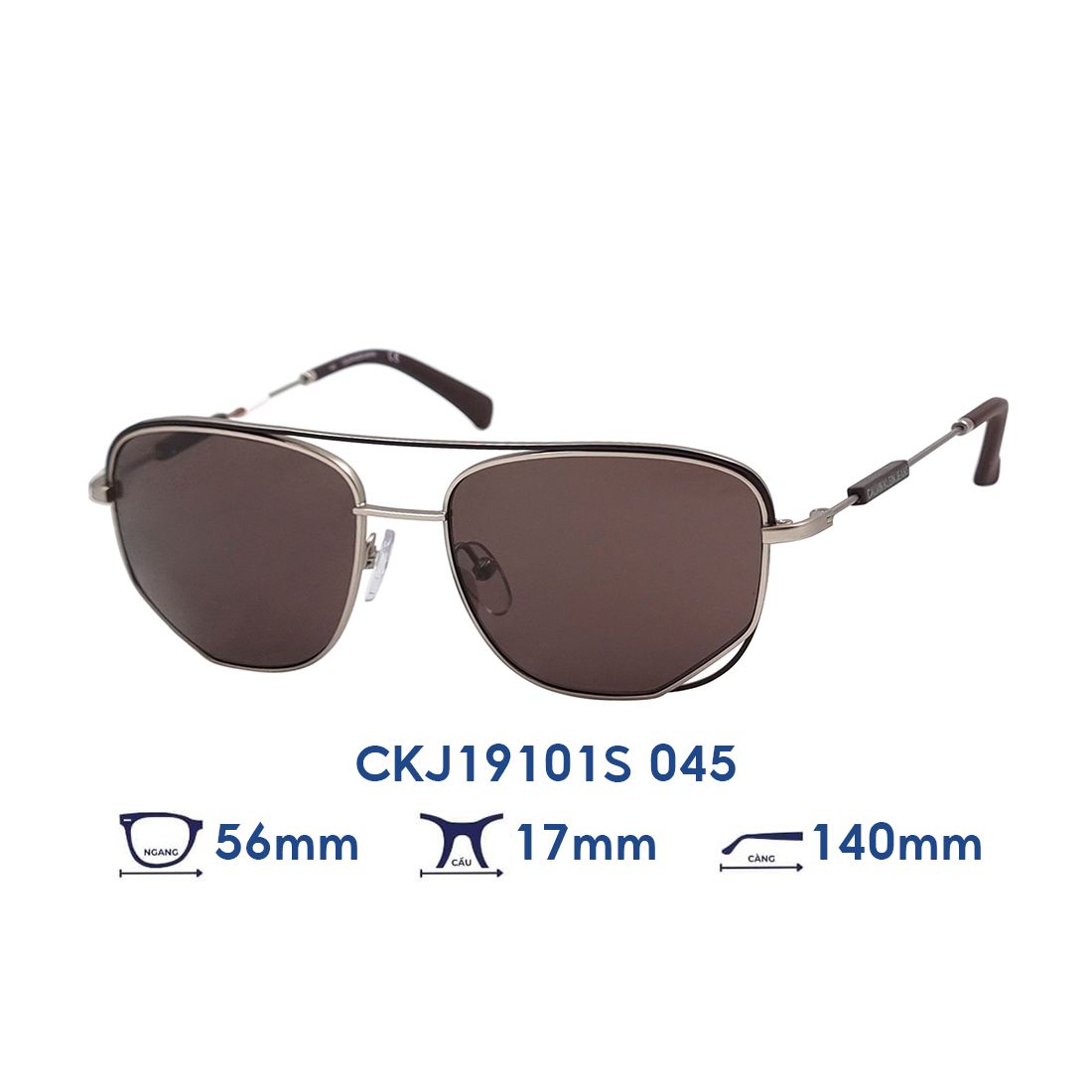  Kính mát Calvin Klein Jeans CKJ19101S 045 
